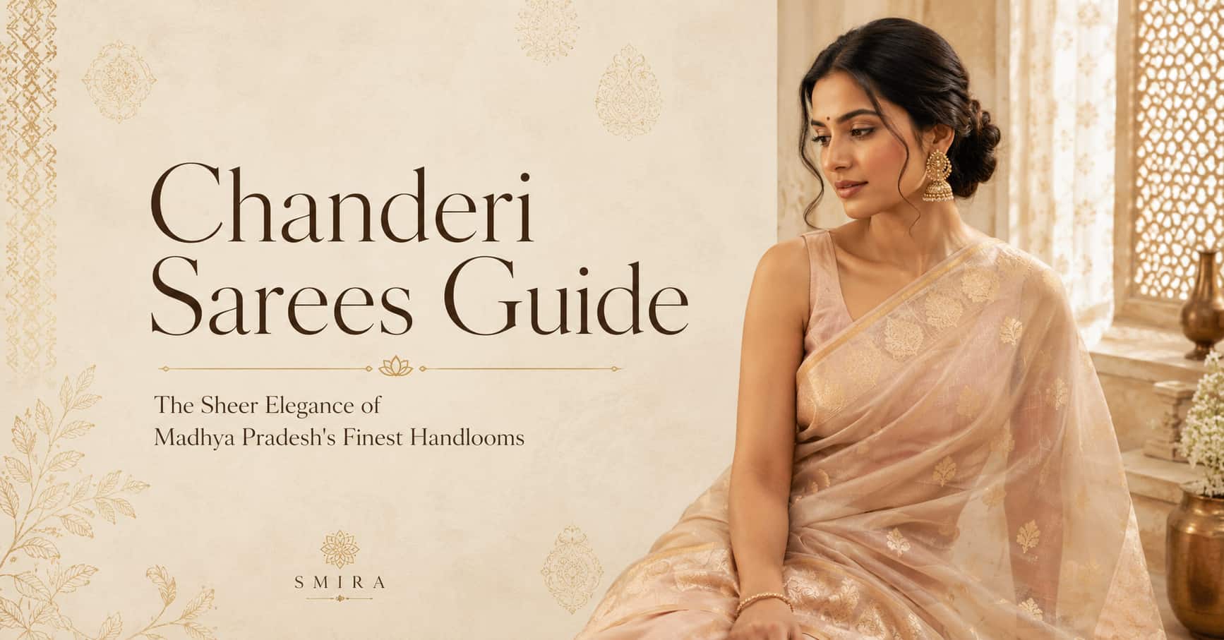 Chanderi Sarees Guide: The Sheer Elegance of Madhya Pradesh's Finest Handlooms