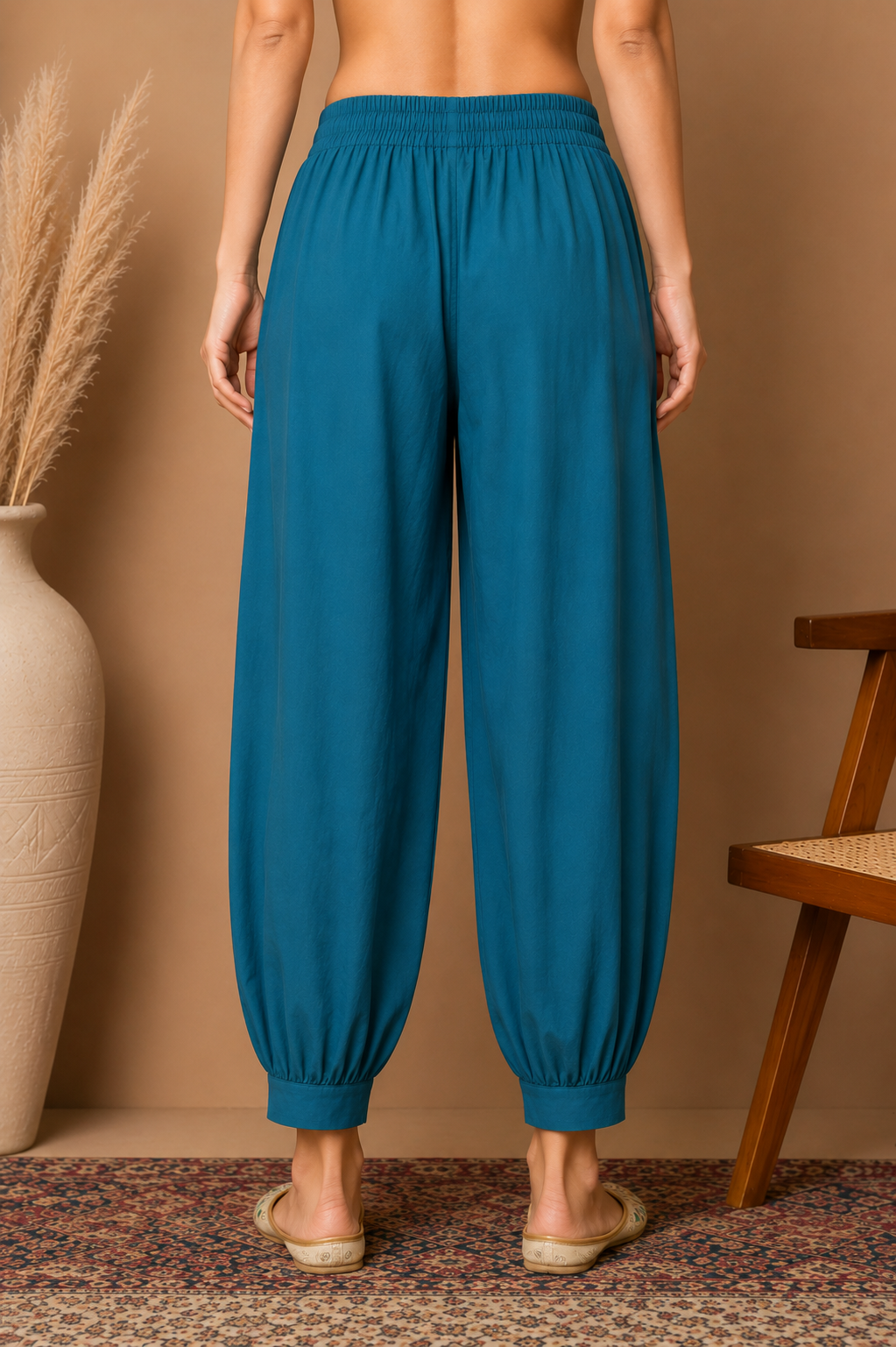 Marine blue afgani pants